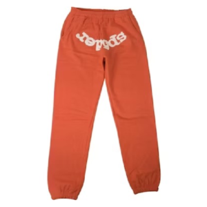 Sp5der Orange Sweatpants Men & Women